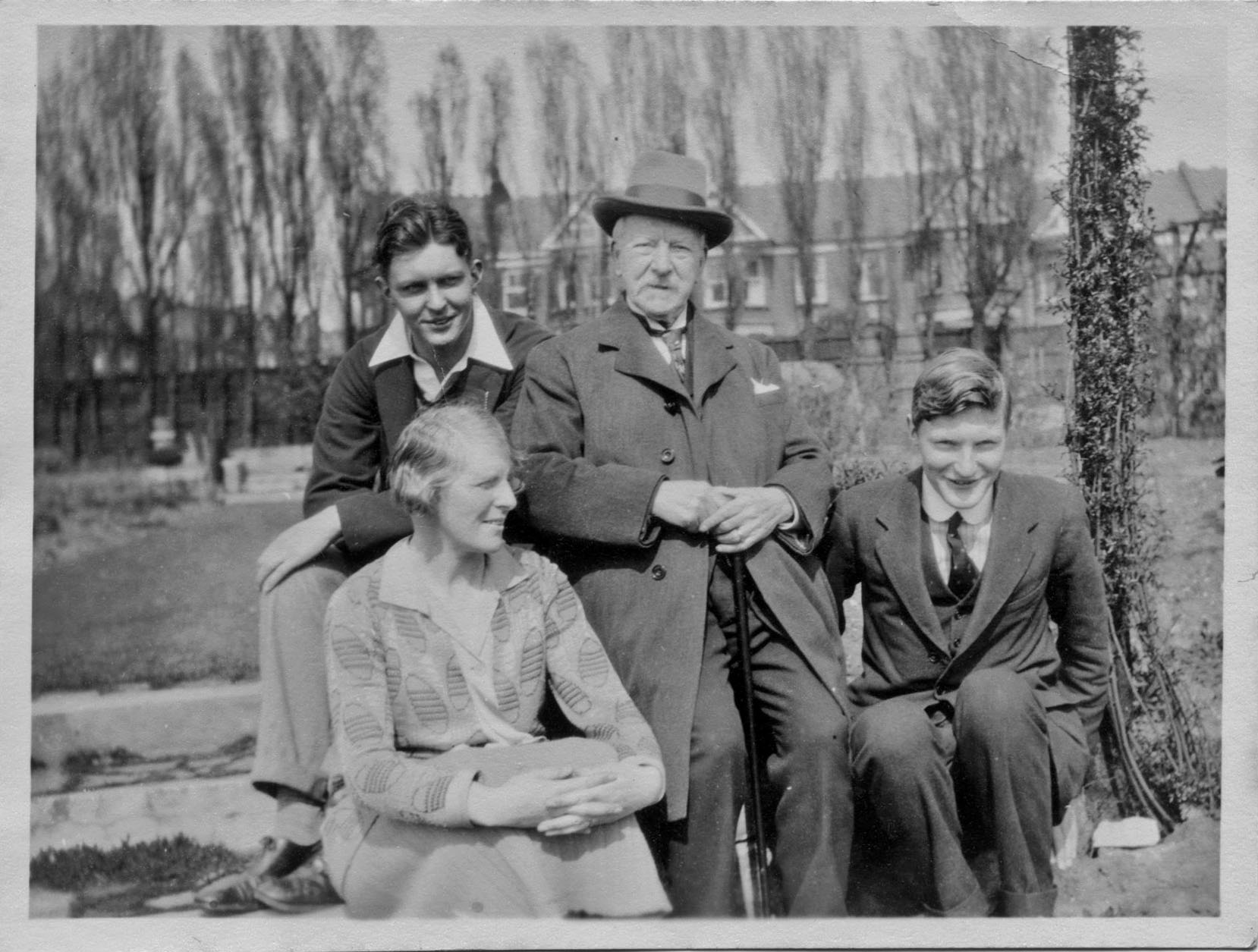 Family photo with William Sawyer